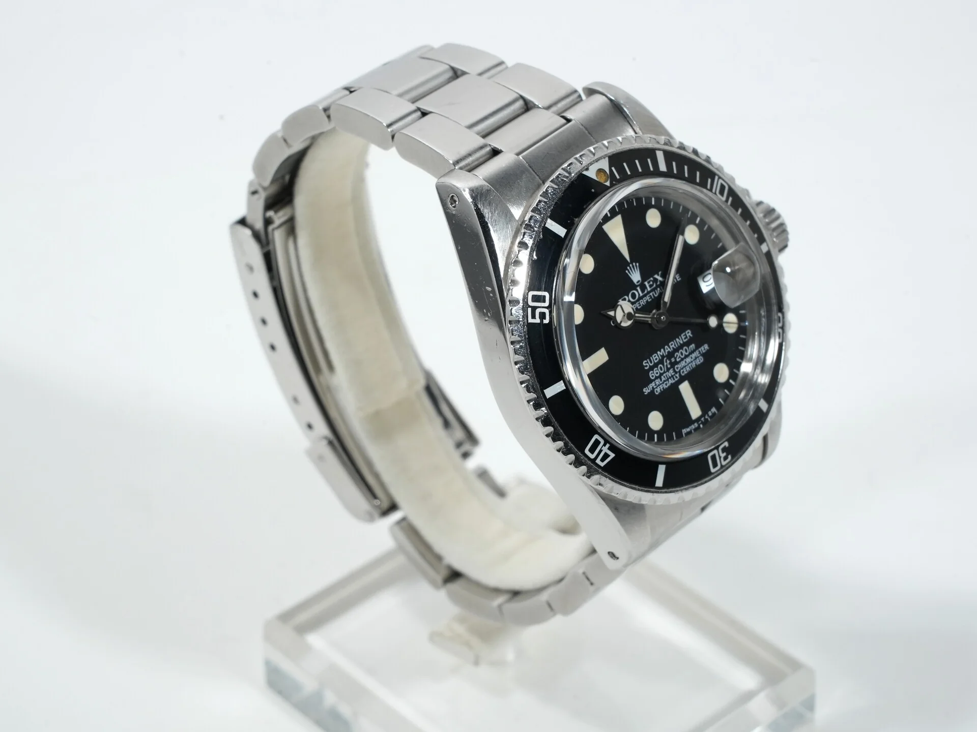 ロレックス サブマリーナー デイト Ref.1680 ステンレススチール ブラック文字盤 中古 4huvk8kp - Image 5