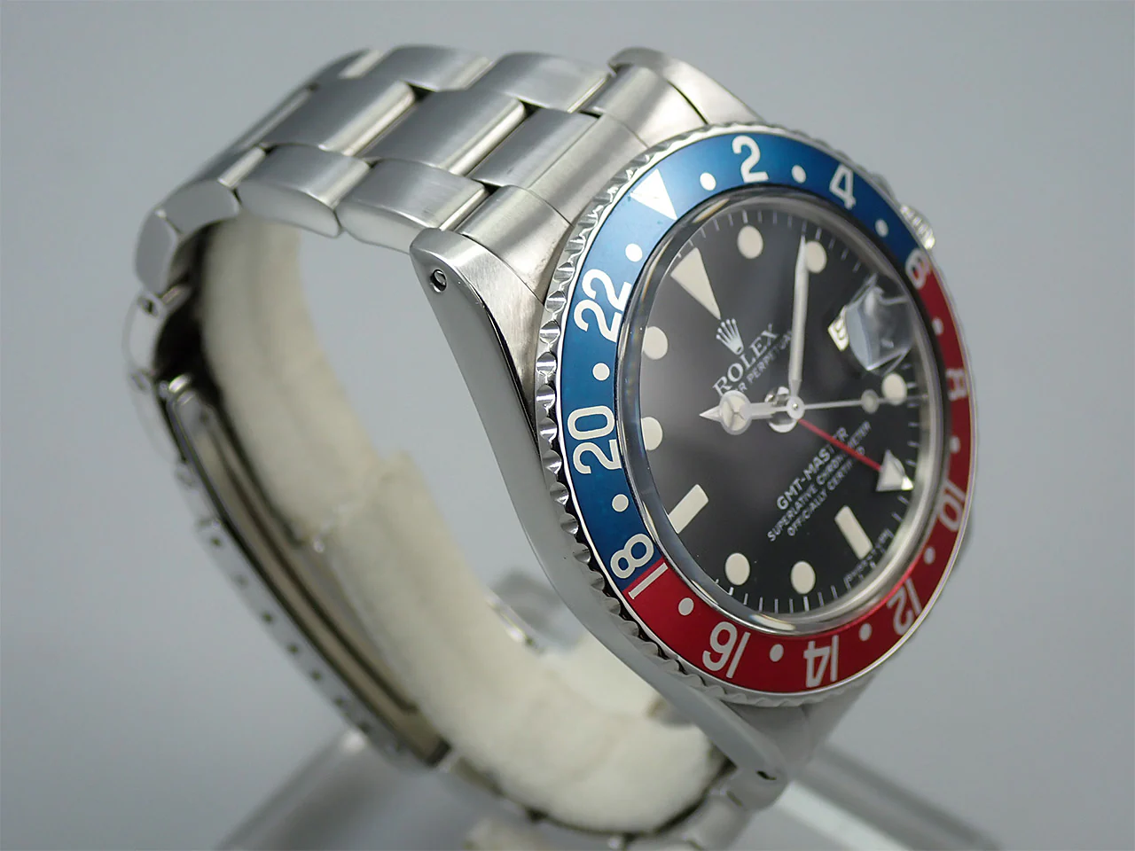 ロレックス GMTマスター Ref.1675 ステンレススチール ブラック文字盤 オイスターブレスレット - Image 5