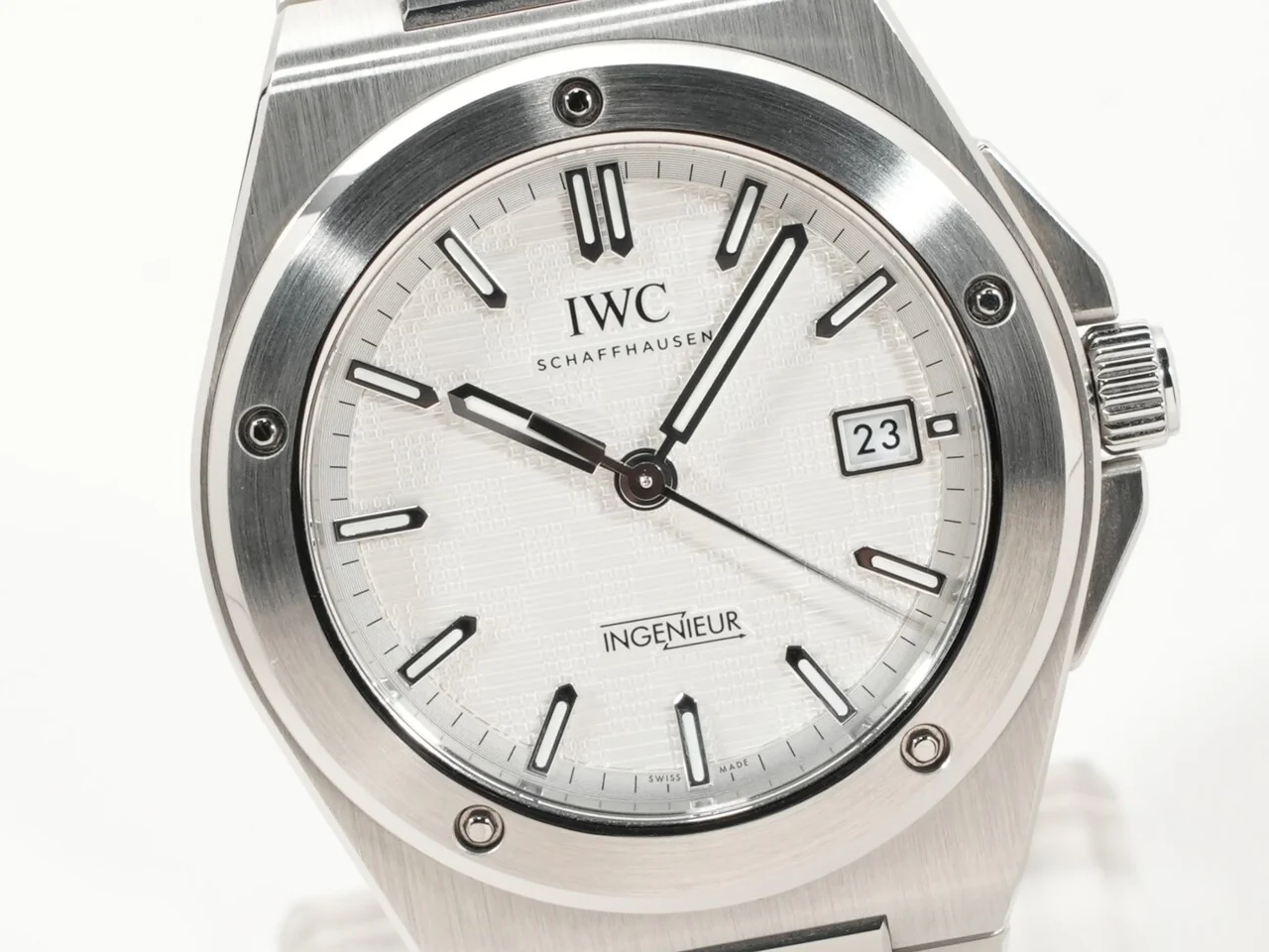 IWC インヂュニア オートマティック 40 Ref.IW328902 ホワイト文字盤 美品 4kcacxmo - Image 3