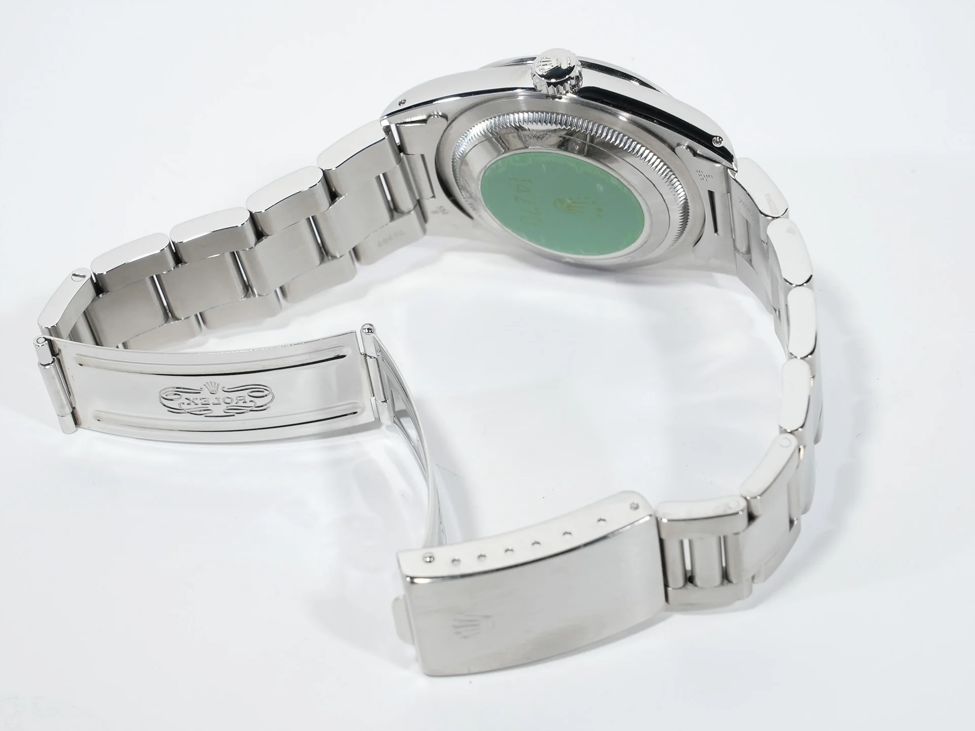 ロレックス エクスプローラーI Ref.14270 ステンレススチール ブラック文字盤 オイスターブレスレット 美中古 4kebswxa - Image 8
