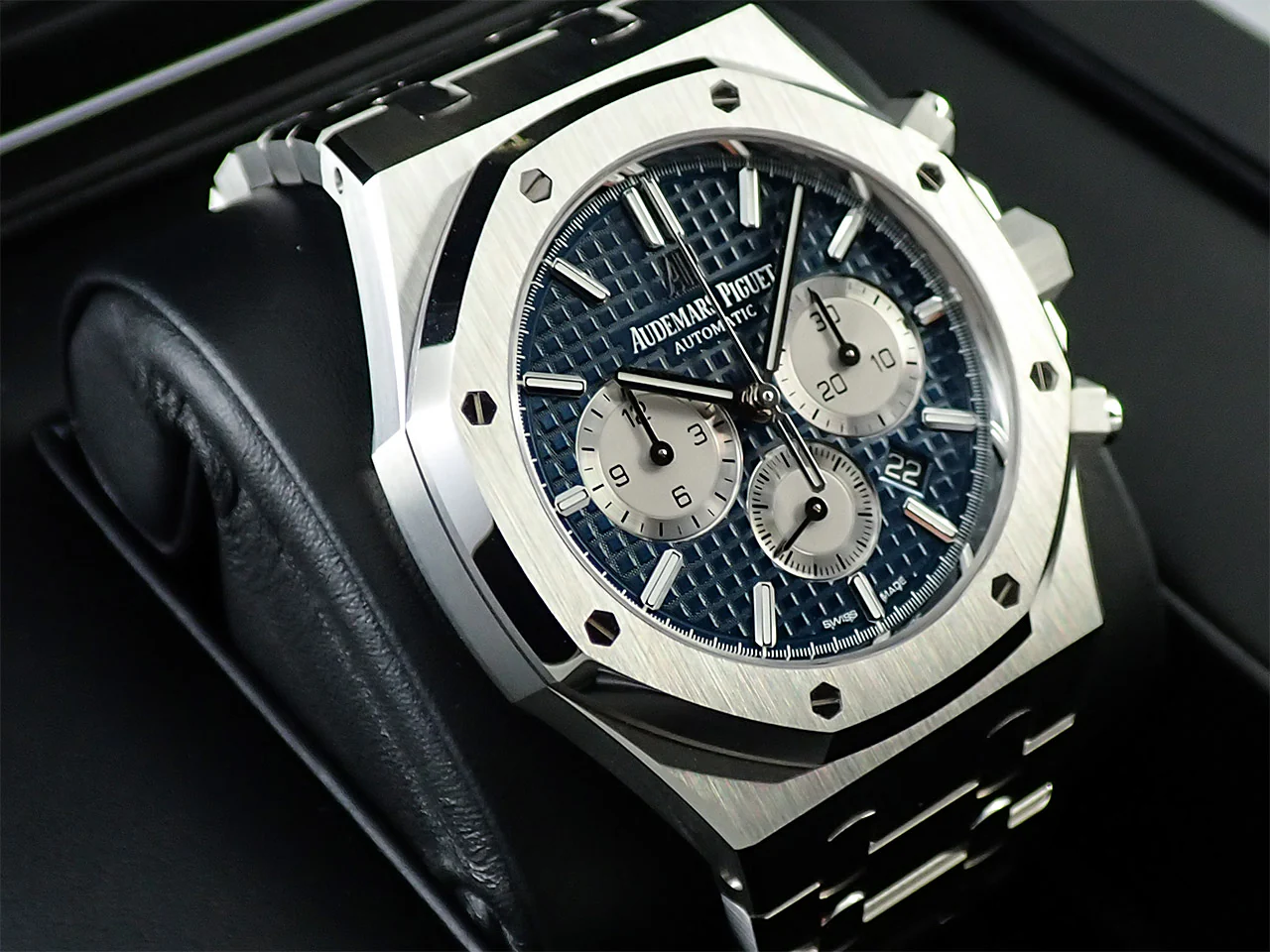 オーデマピゲ ロイヤルオーク クロノグラフ Ref.26331ST.OO.1220ST.01 ステンレススチール ブルー文字盤 - Image 4