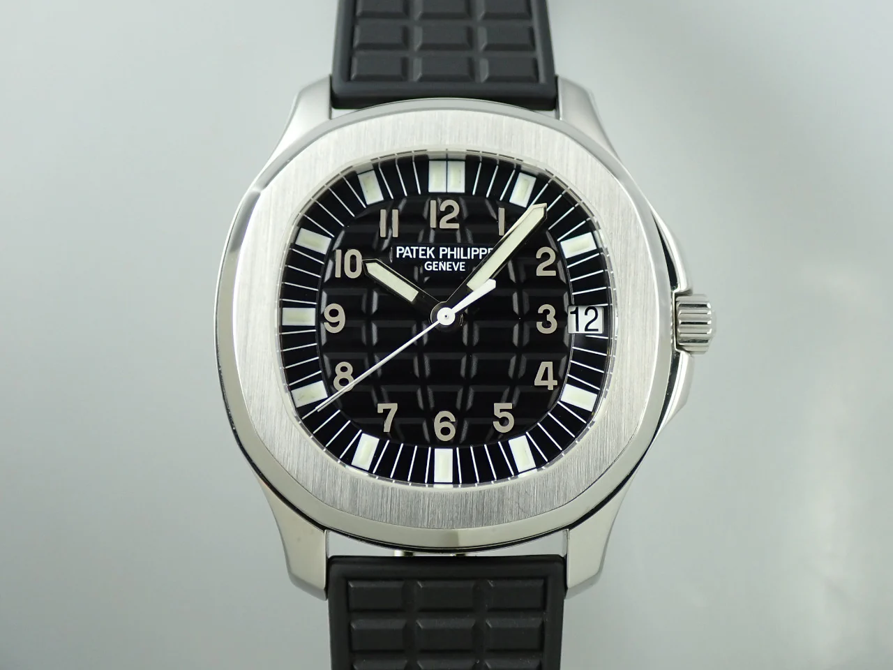 パテックフィリップ アクアノート ラージ Ref.5065A-001 ステンレススチール ブラック文字盤 - Image 2