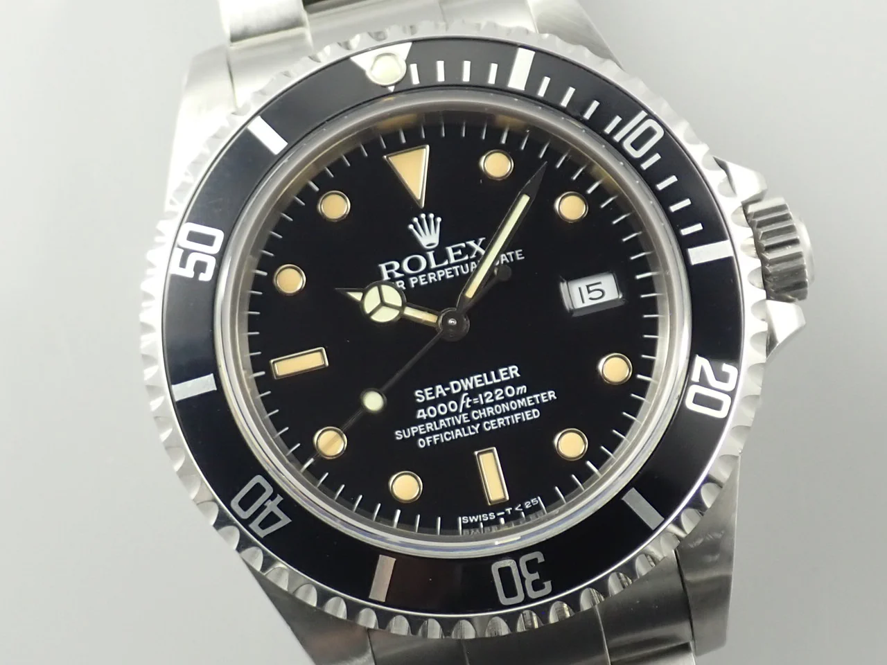 ロレックス シードゥエラー Ref.16600 ステンレススチール ブラック文字盤 - Image 3