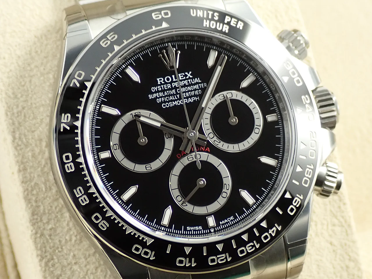 ロレックス デイトナ Ref.126500LN ステンレススチール ブラック文字盤 - Image 3