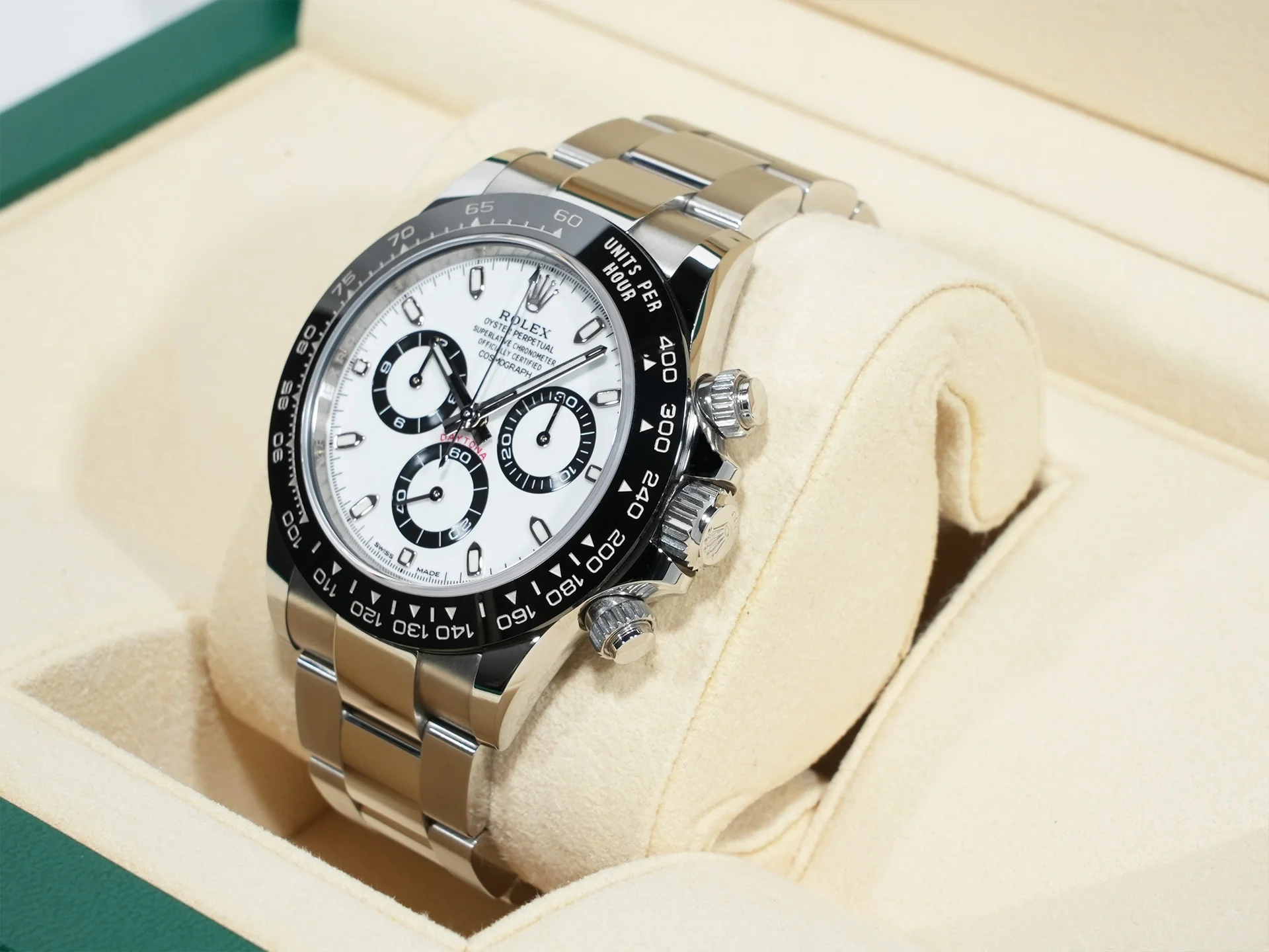 ロレックス デイトナ Ref.116500LN ステンレススチール ホワイト文字盤 中古 4vje8aeu - Image 4