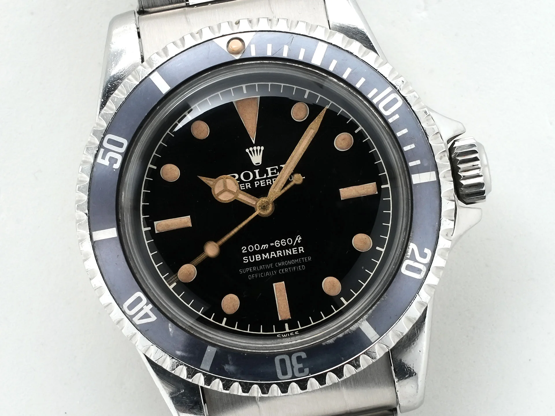 ロレックス サブマリーナー Ref.5512 ステンレススチール ブラック文字盤 中古 4vq8e6kq - Image 3