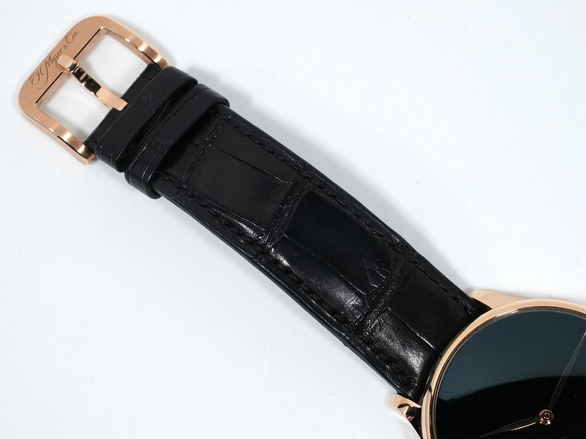 H.モーザー ベンチャー Ref.2327-0410 レッドゴールド ベンタブラック文字盤 美中古 4vwnjnut - Image 8