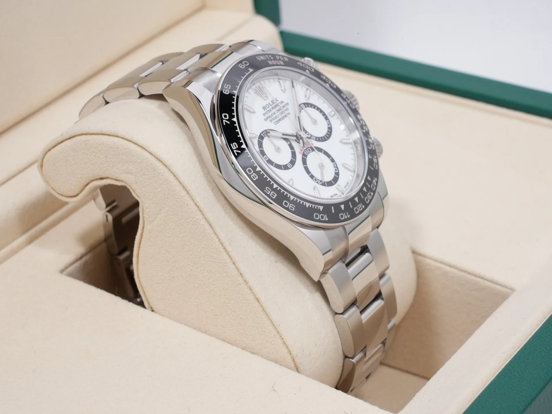 ロレックス デイトナ Ref.126500LN ステンレススチール ホワイト文字盤 - Image 5