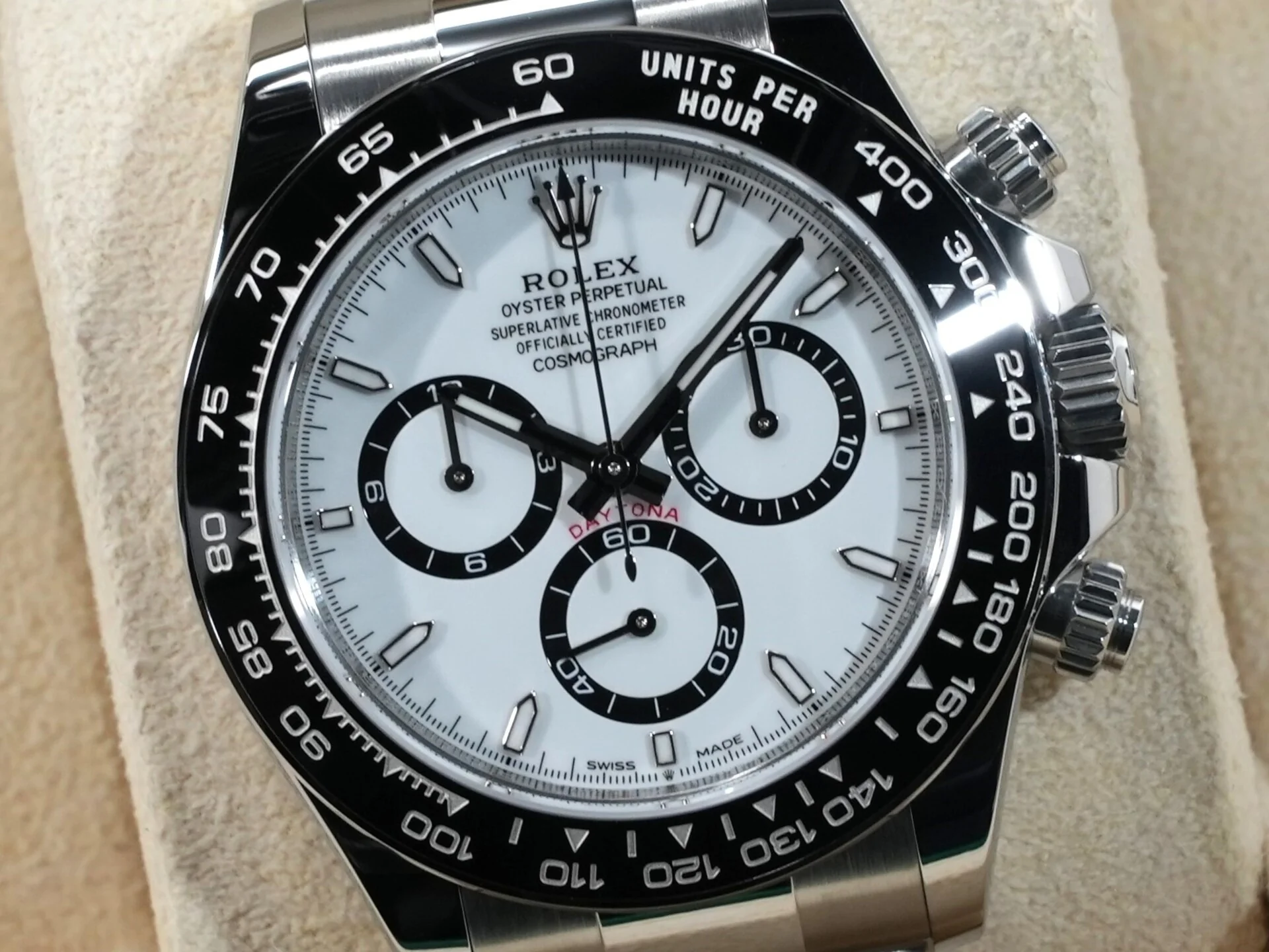 ロレックス デイトナ Ref.126500LN ステンレススチール ホワイト文字盤 - Image 3