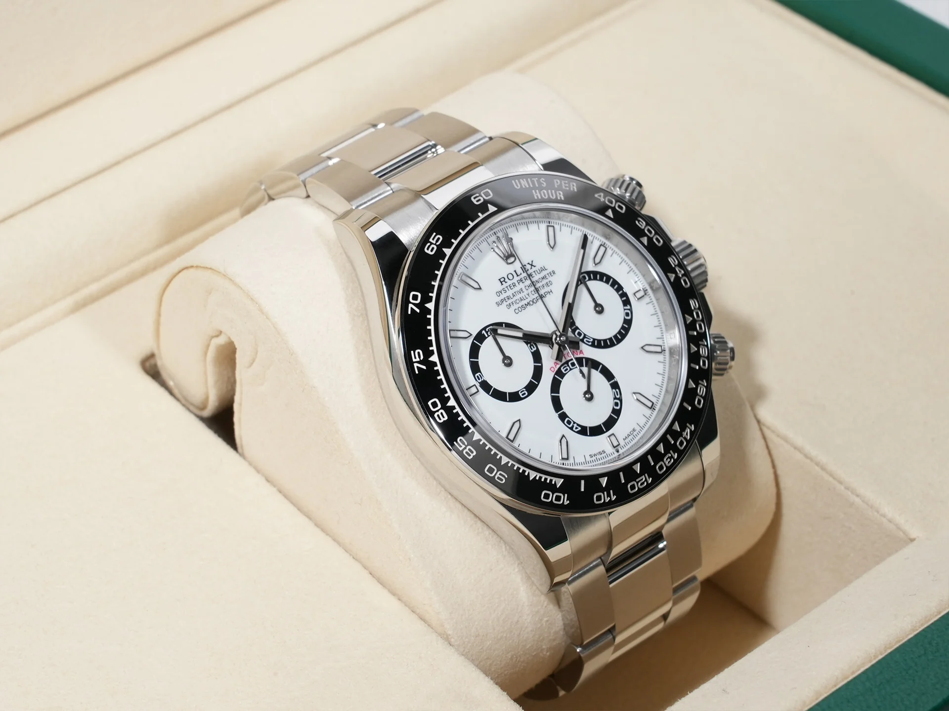 ロレックス デイトナ Ref.126500LN ステンレススチール ホワイト文字盤 - Image 5
