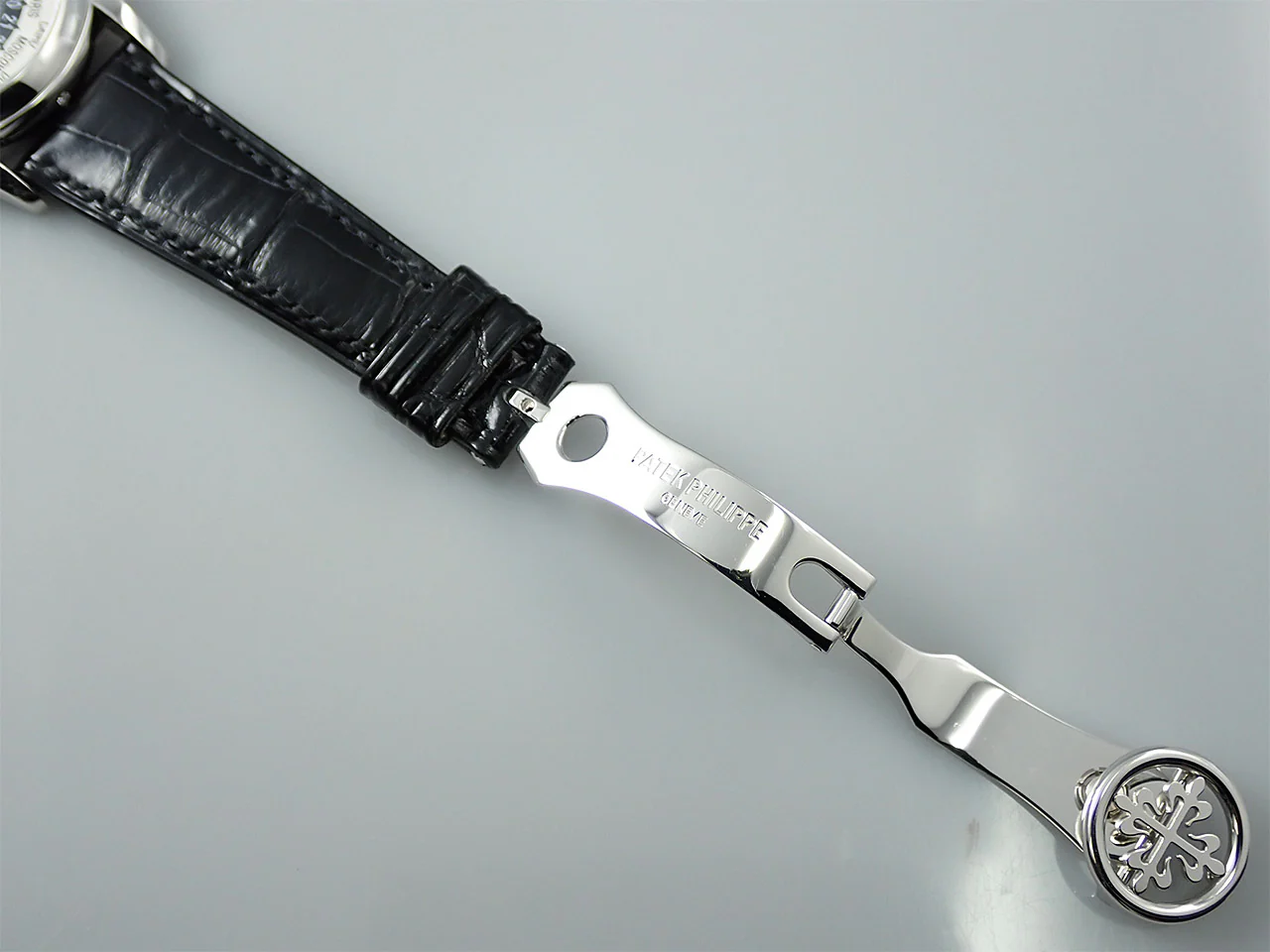 パテックフィリップ コンプリケーション ワールドタイム Ref.5110P-001 プラチナ ブルー文字盤 - Image 8