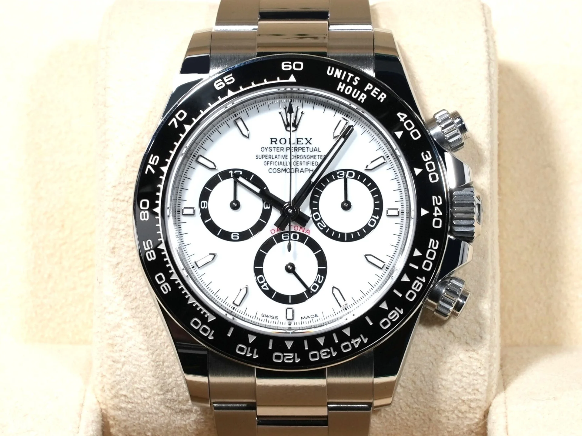 ロレックス デイトナ Ref.126500LN ステンレススチール ホワイト文字盤 - Image 2