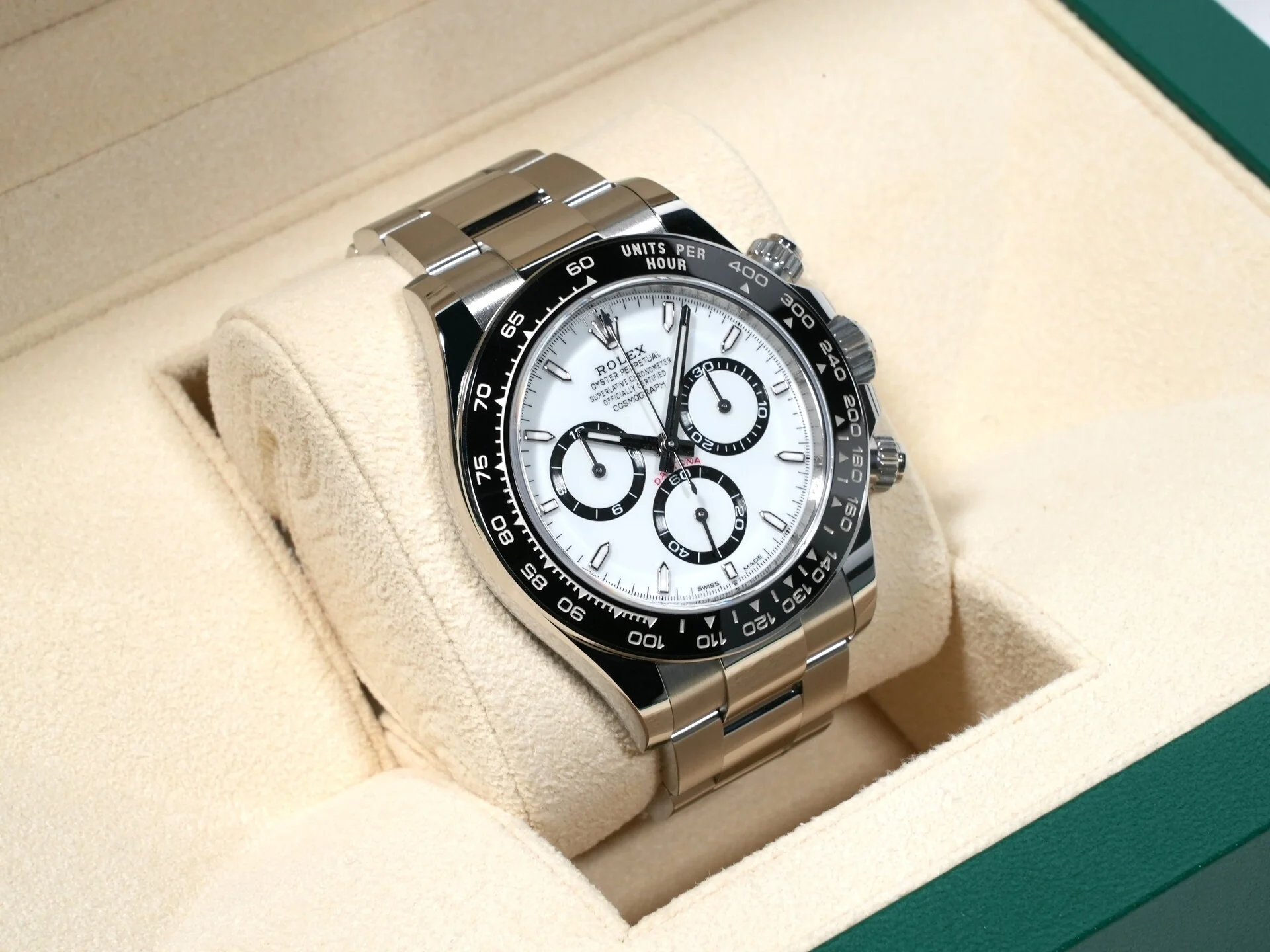 ロレックス デイトナ Ref.126500LN ステンレススチール ホワイト文字盤 - Image 5