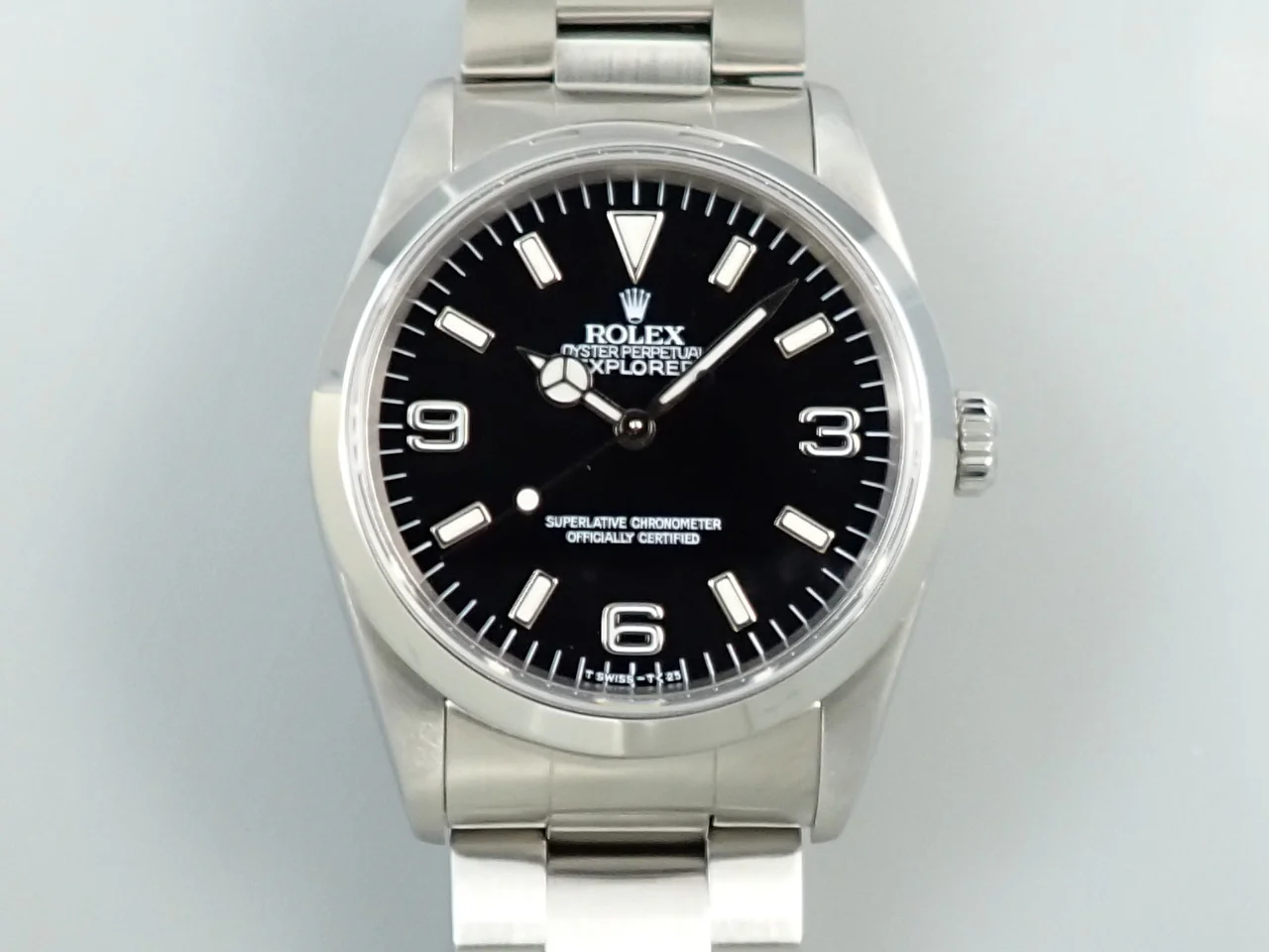 ロレックス エクスプローラーI Ref.14270 ステンレススチール ブラック文字盤 - Image 2