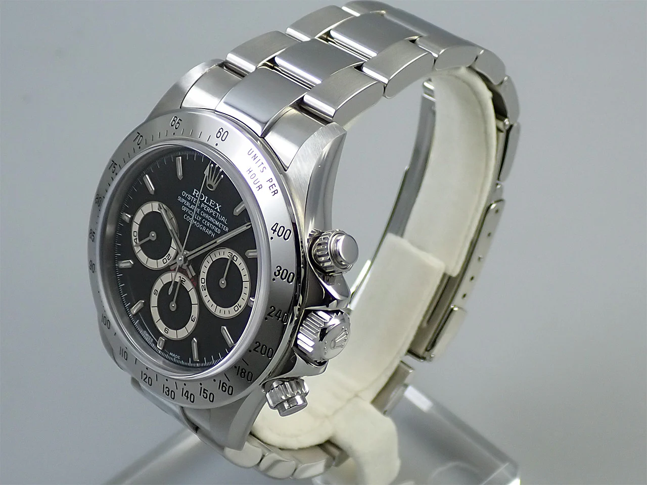 ロレックス デイトナ エルプリメロ Ref.16520 ステンレススチール ブラック文字盤 - Image 4