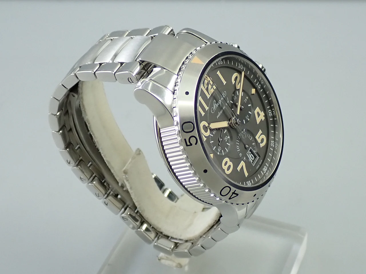 ブレゲ タイプXXI Ref.3817ST/X2/3ZU グレー文字盤 美品 55V1TVRY - Image 4