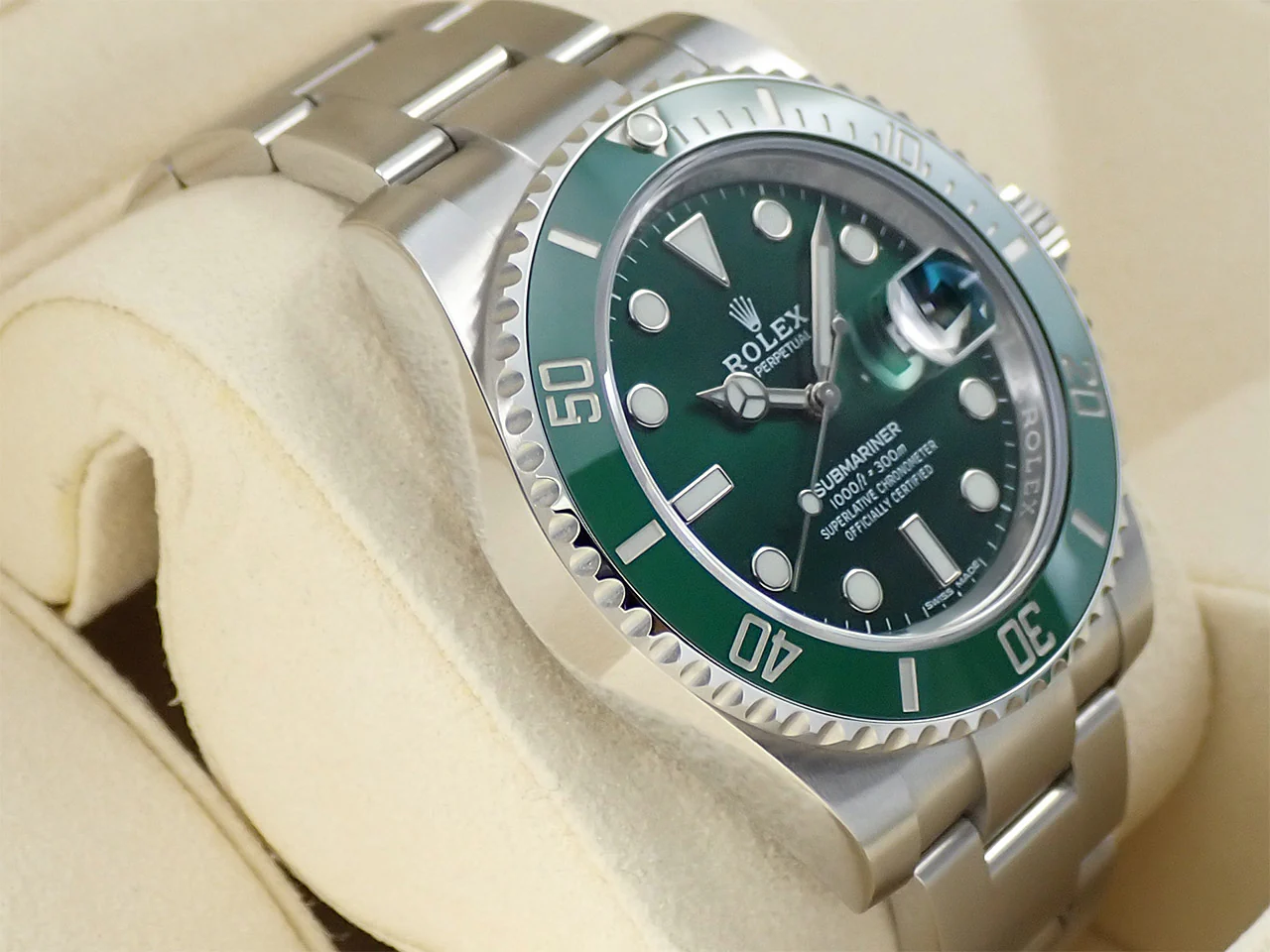 ロレックス サブマリーナー デイト Ref.116610LV ステンレススチール グリーン文字盤 - Image 5