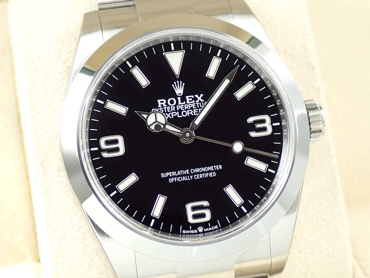ロレックス エクスプローラー40 Ref.224270 ステンレススチール ブラック文字盤 - Image 3
