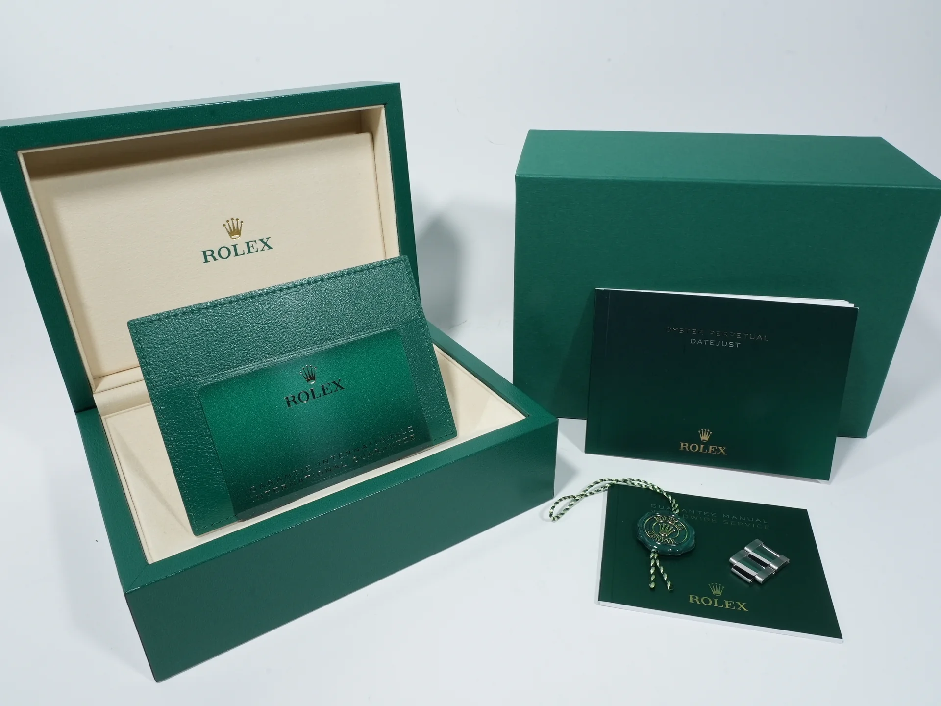 ロレックス デイトジャスト41 Ref.126300 ステンレススチール アズーロブルー文字盤 オイスターブレスレット 美品 599j6ngo - Image 10