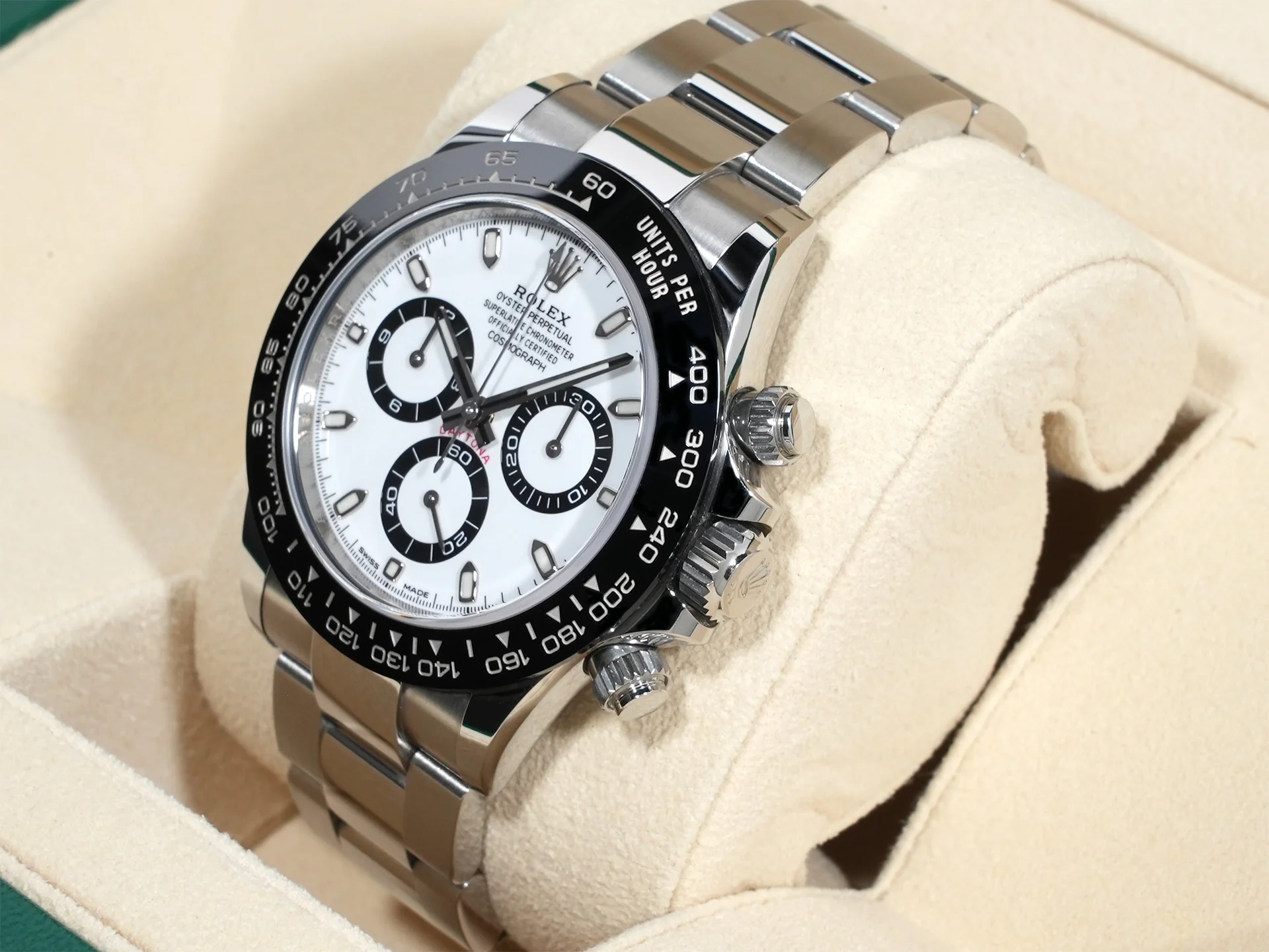 ロレックス デイトナ Ref.116500LN ステンレススチール ホワイト文字盤 - Image 4