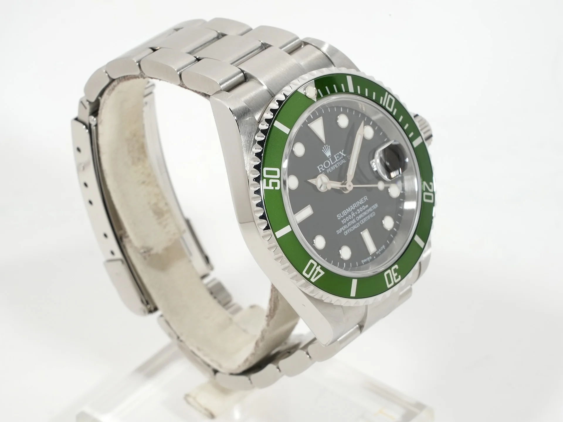 ロレックス サブマリーナー デイト Ref.16610LV ステンレススチール ブラック文字盤 中古 5b3eg4sy - Image 5