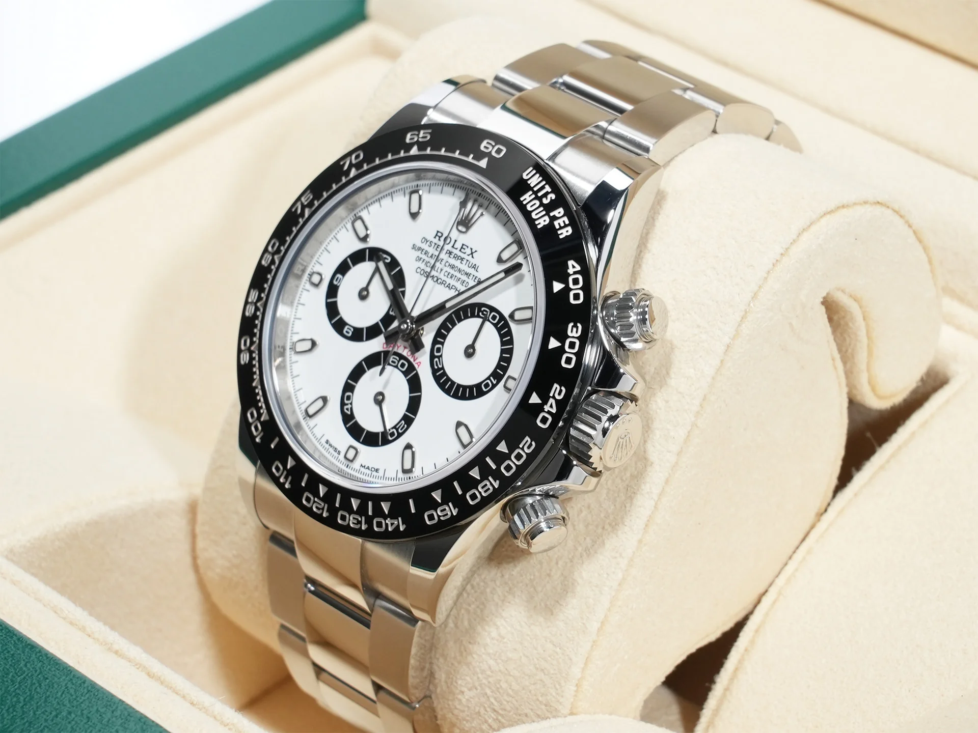 ロレックス デイトナ Ref.116500LN ステンレススチール ホワイト文字盤 美品 5bqmnjje - Image 4