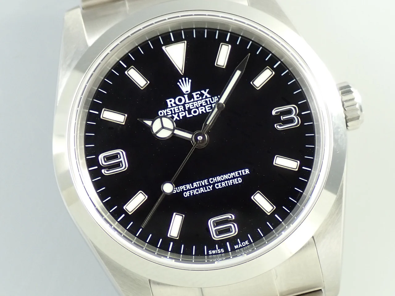 ロレックス エクスプローラーI Ref.114270 ステンレススチール ブラック文字盤 - Image 3