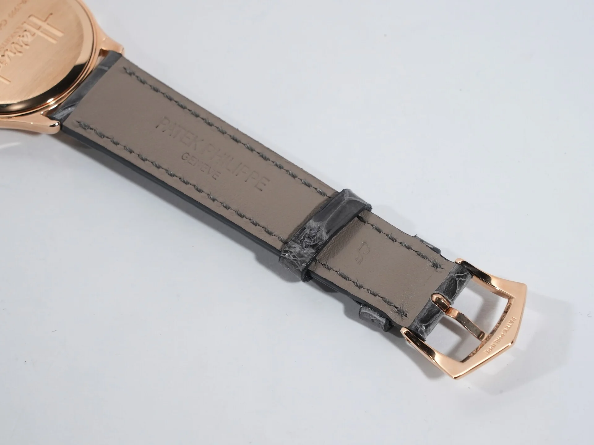 パテックフィリップ カラトラバ ハロッズ Ref.3923R-016 ローズゴールド シルバー文字盤 - Image 9