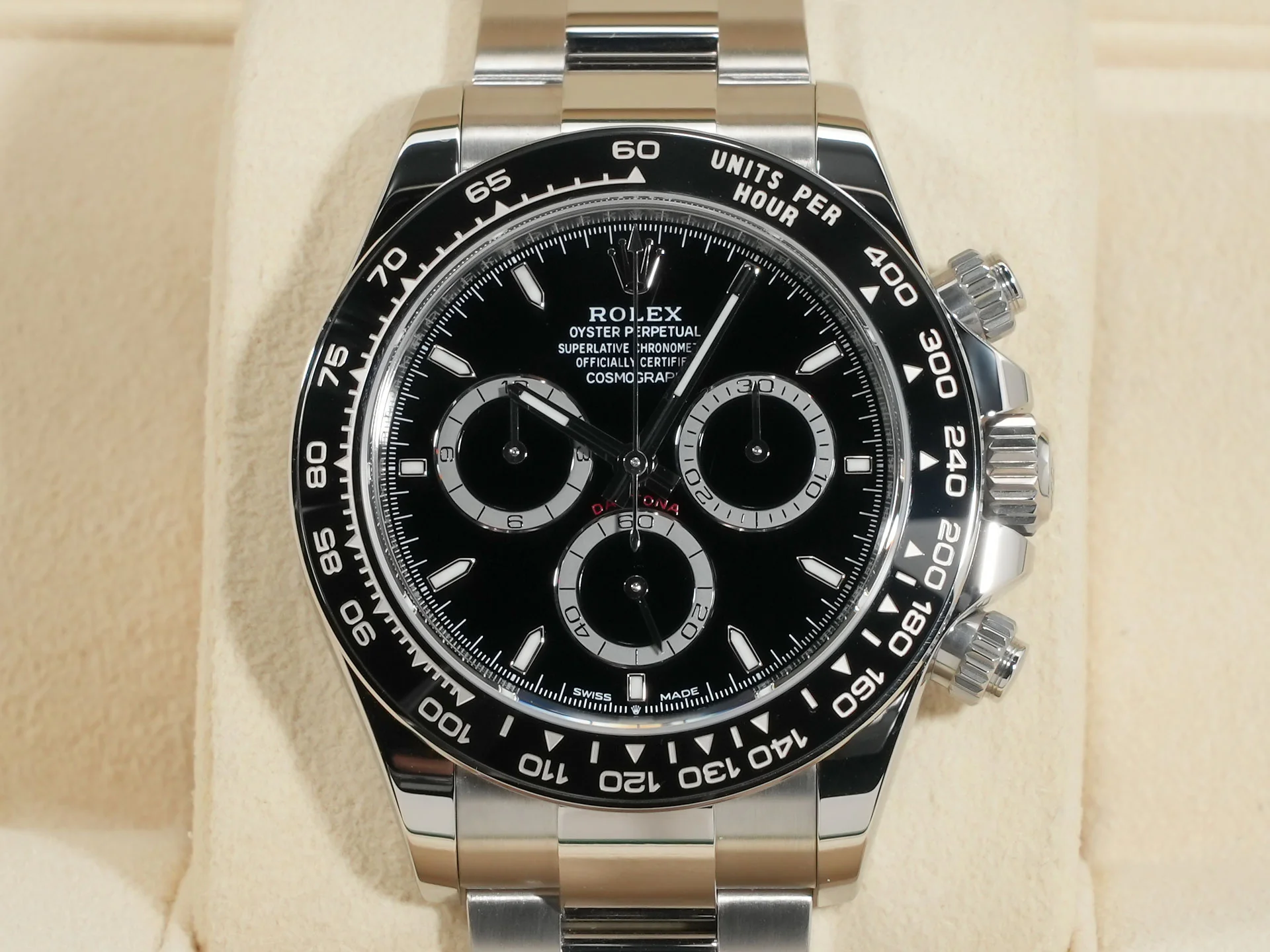 ロレックス デイトナ Ref.126500LN ステンレススチール ブラック文字盤 - Image 2