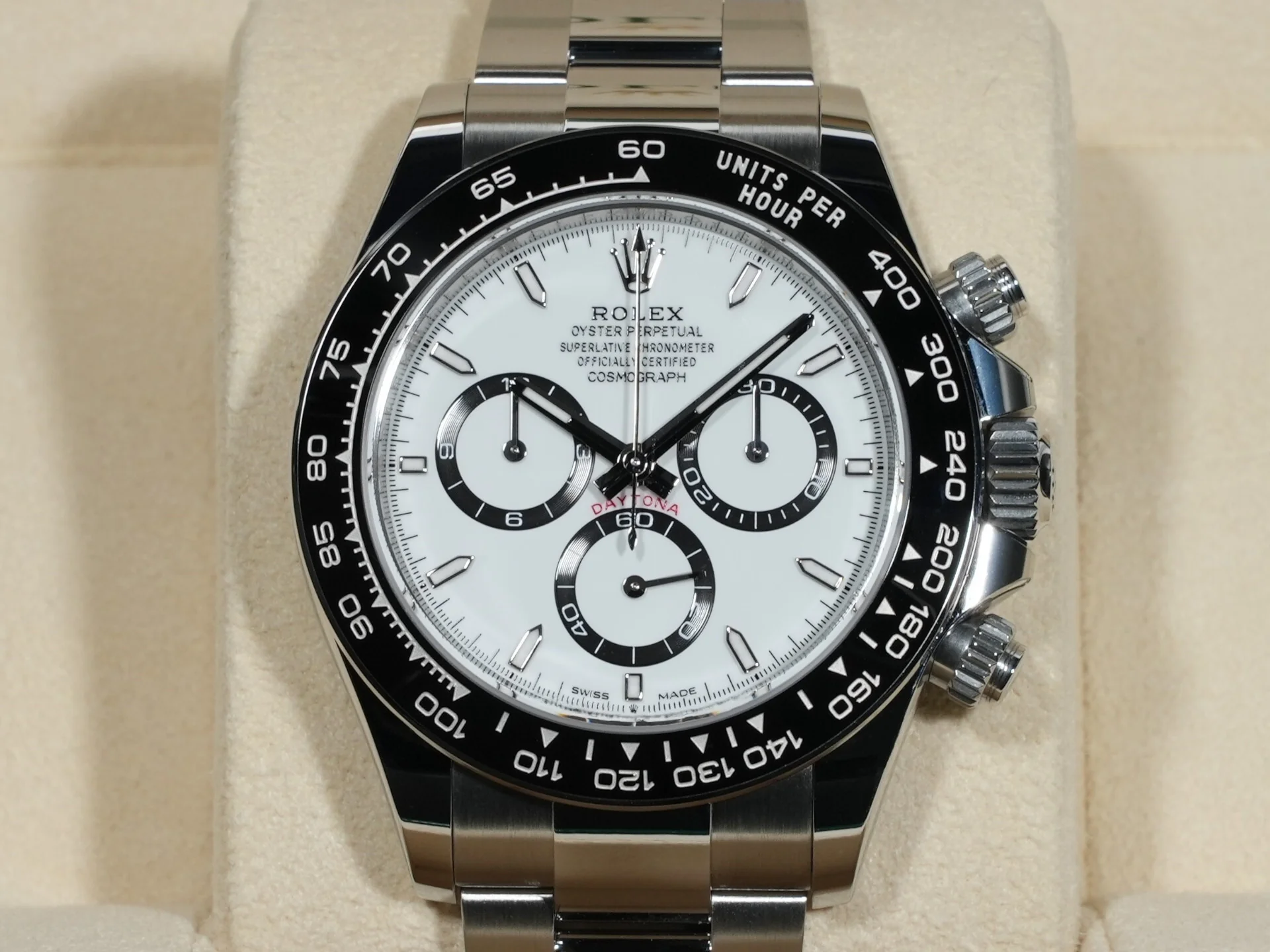 ロレックス デイトナ Ref.126500LN ステンレススチール ホワイト文字盤 - Image 2