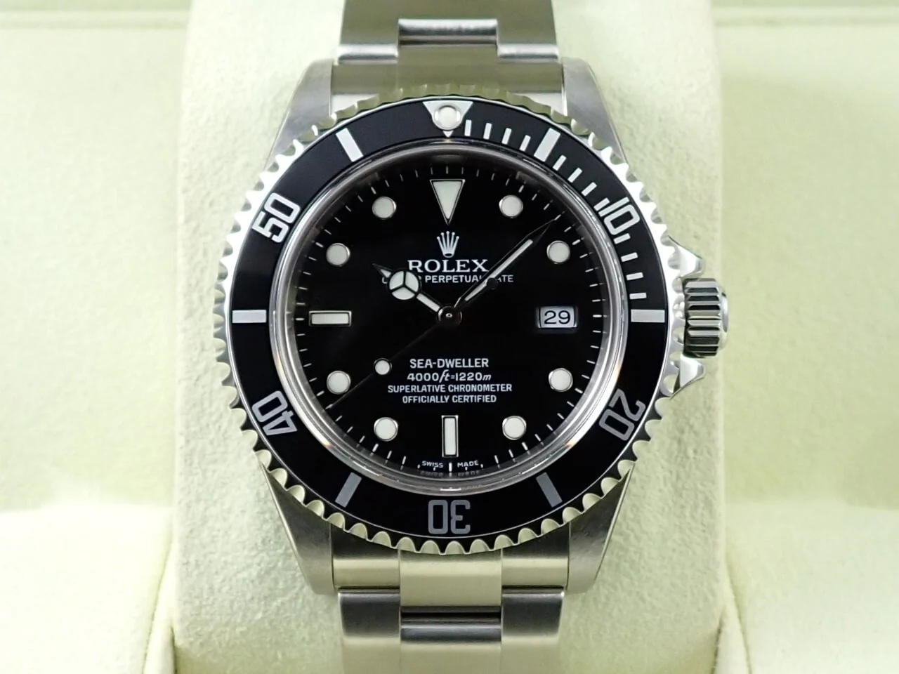 ロレックス シードゥエラー Ref.16600 ステンレススチール ブラック文字盤 - Image 2