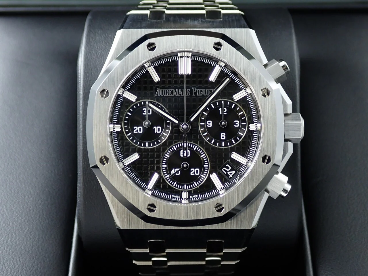 オーデマピゲ ロイヤルオーク クロノグラフ 50周年記念 Ref.26240ST.OO.1320ST.02 ステンレススチール ブラック文字盤 - Image 2