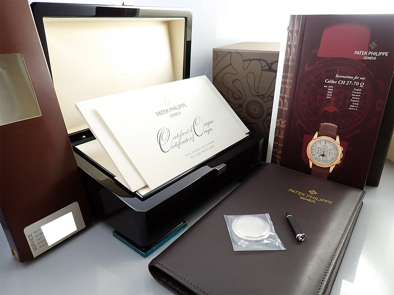 パテックフィリップ パーペチュアルカレンダー クロノグラフ Ref.5970G-001 ホワイトゴールド シルバー文字盤 中古 5M523470 - Image 12