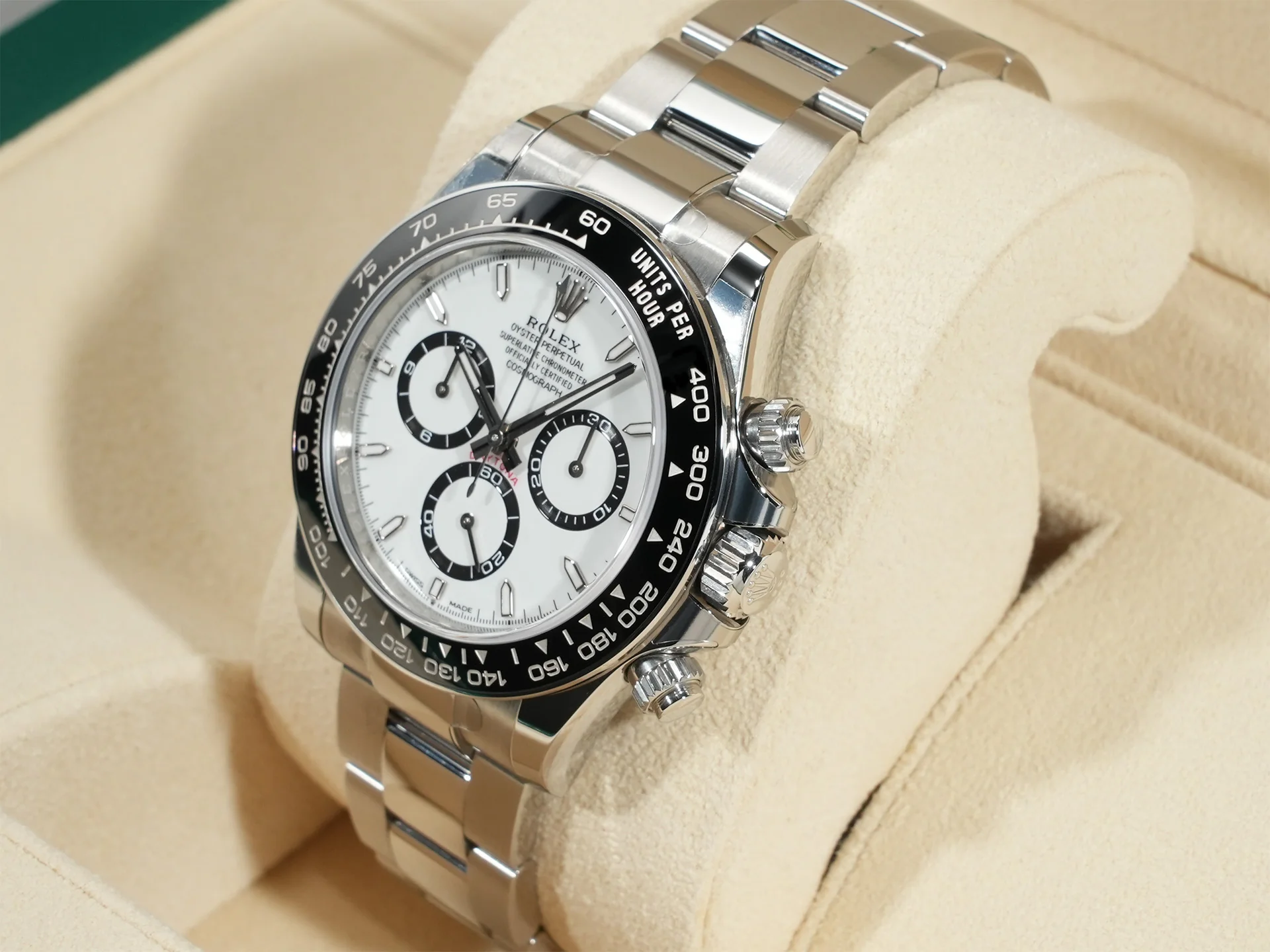 ロレックス デイトナ Ref.126500LN ステンレススチール ホワイト文字盤 - Image 4