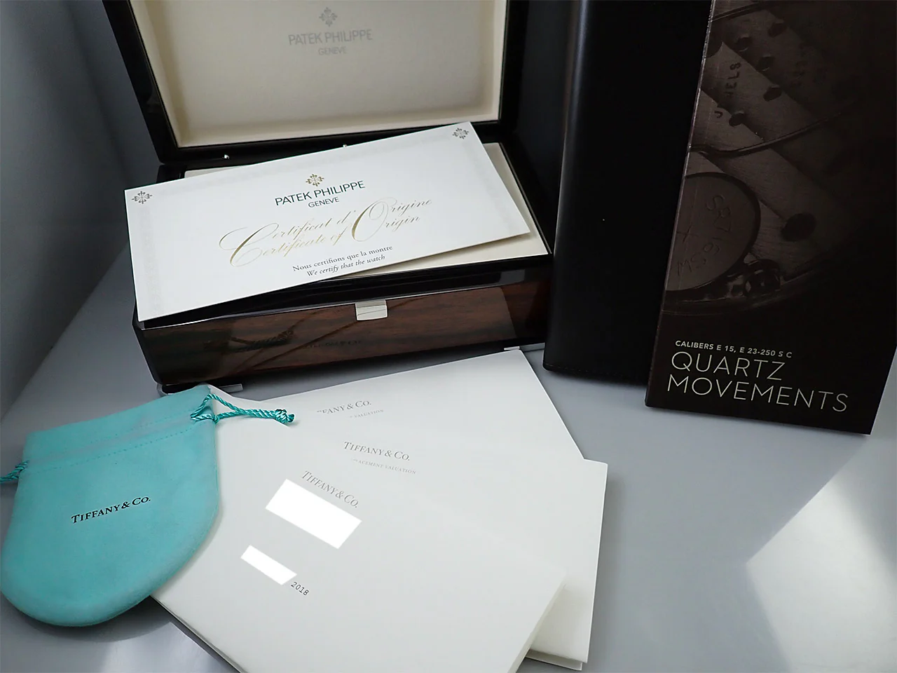パテックフィリップ ノーチラス クォーツ TIFFANY&CO. Ref.7010R-012 ローズゴールド ゴールデン・ブラウン文字盤 - Image 9