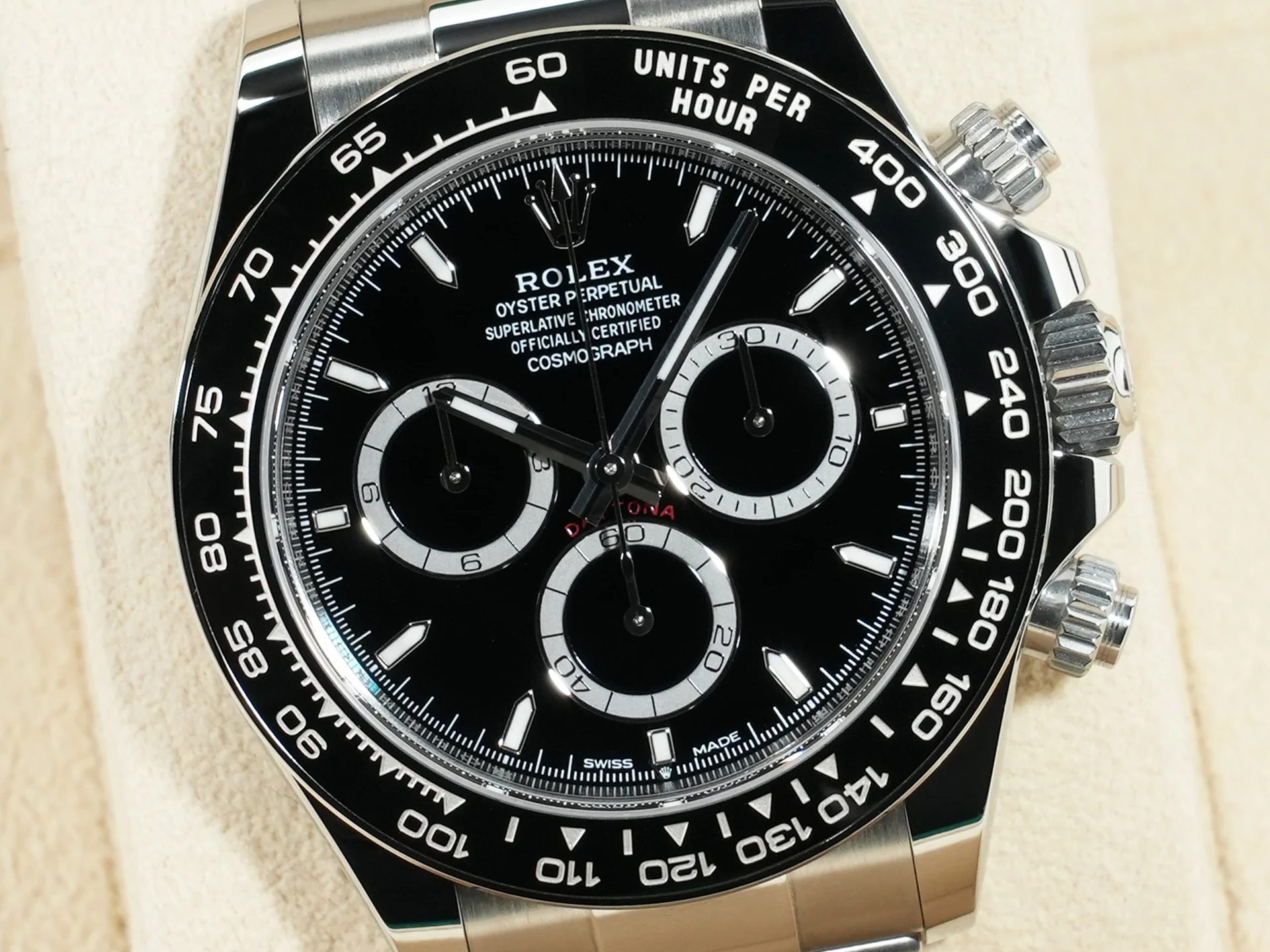 ロレックス デイトナ Ref.126500LN ステンレススチール ブラック文字盤 - Image 3