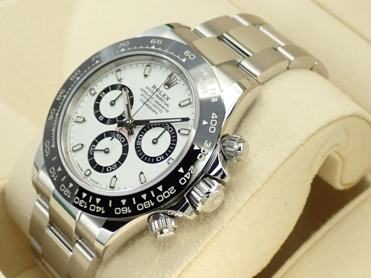 ロレックス デイトナ Ref.116500LN ステンレススチール ホワイト文字盤 - Image 4