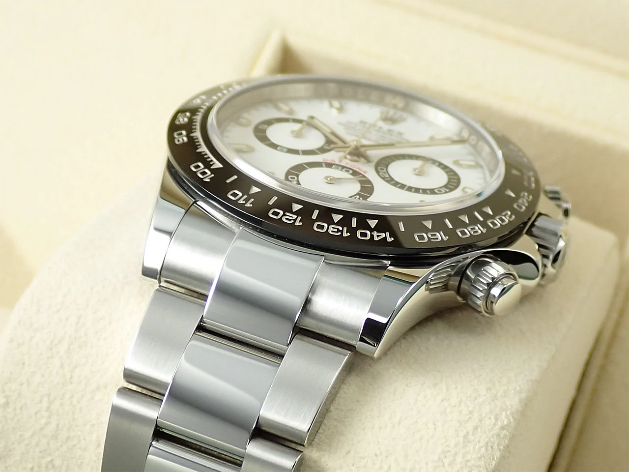 ロレックス デイトナ Ref.116500LN ステンレススチール ホワイト文字盤 - Image 6