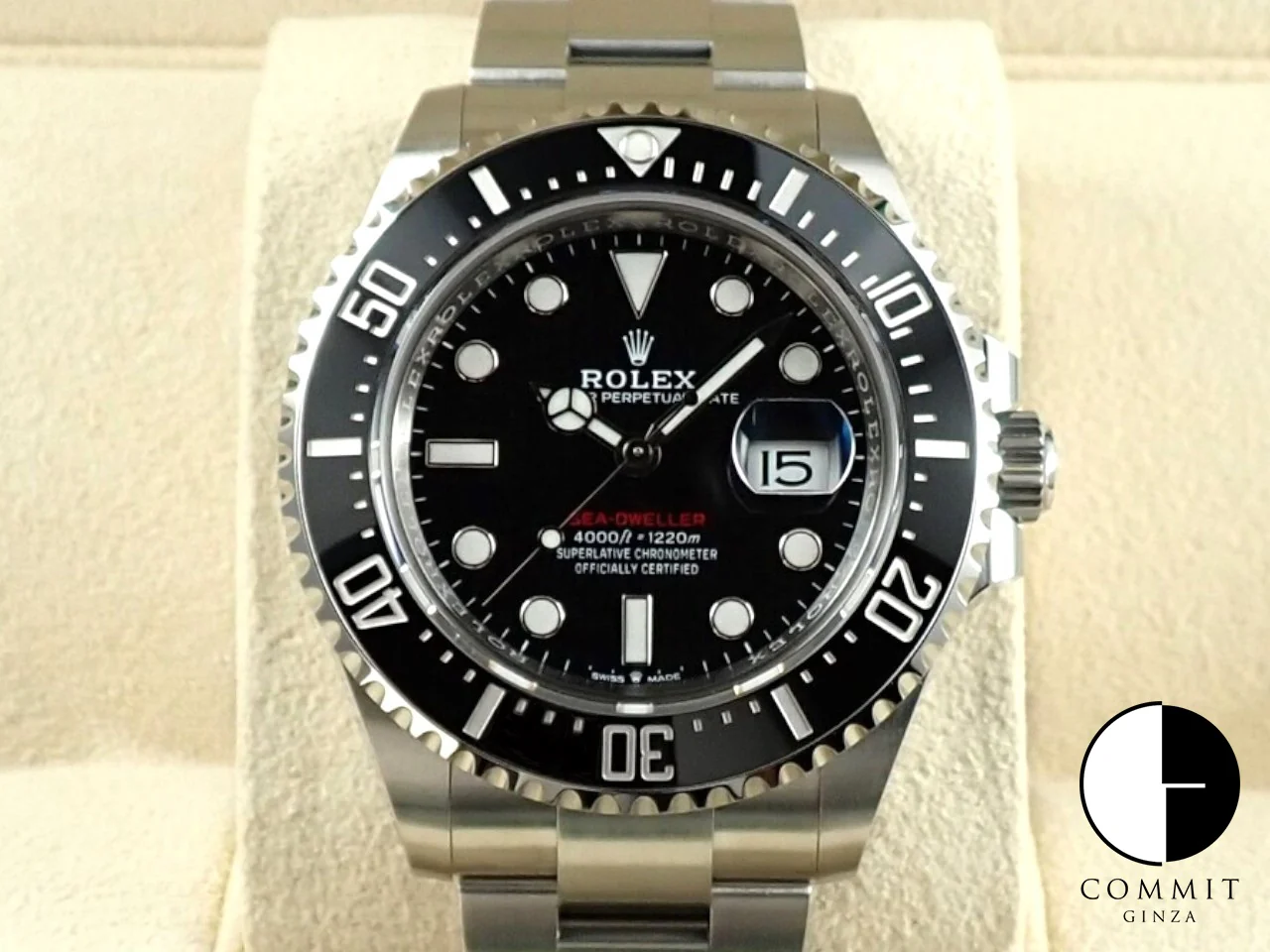 ロレックス シードゥエラー Ref.126600 ステンレススチール ブラック文字盤