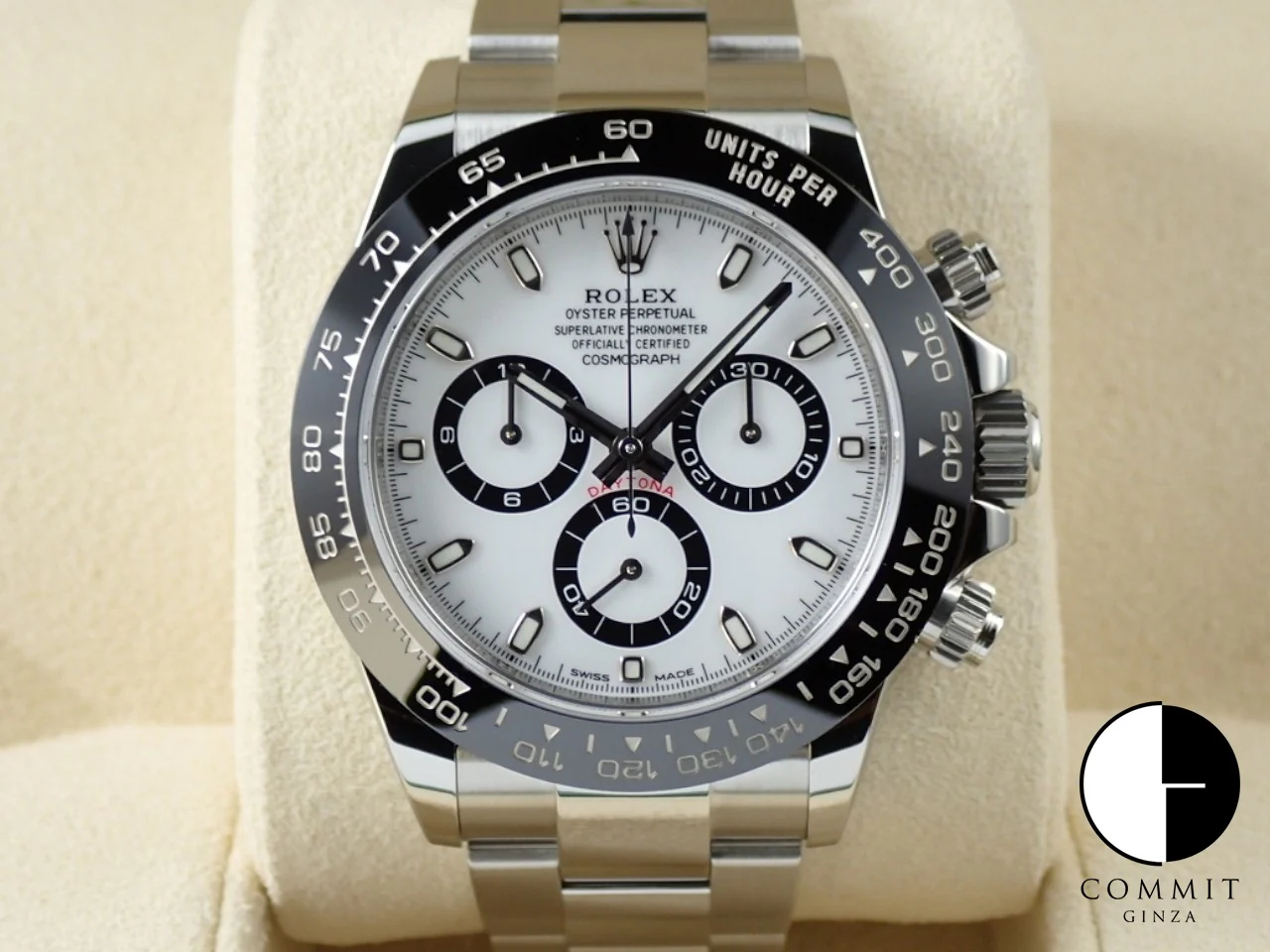 ロレックス デイトナ Ref.116500LN ステンレススチール ホワイト文字盤