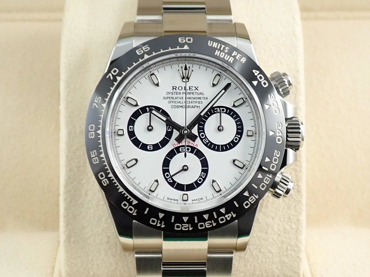 ロレックス デイトナ Ref.116500LN ステンレススチール ホワイト文字盤 - Image 2