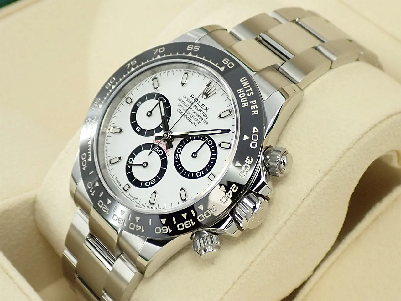 ロレックス デイトナ Ref.116500LN ステンレススチール ホワイト文字盤 - Image 5