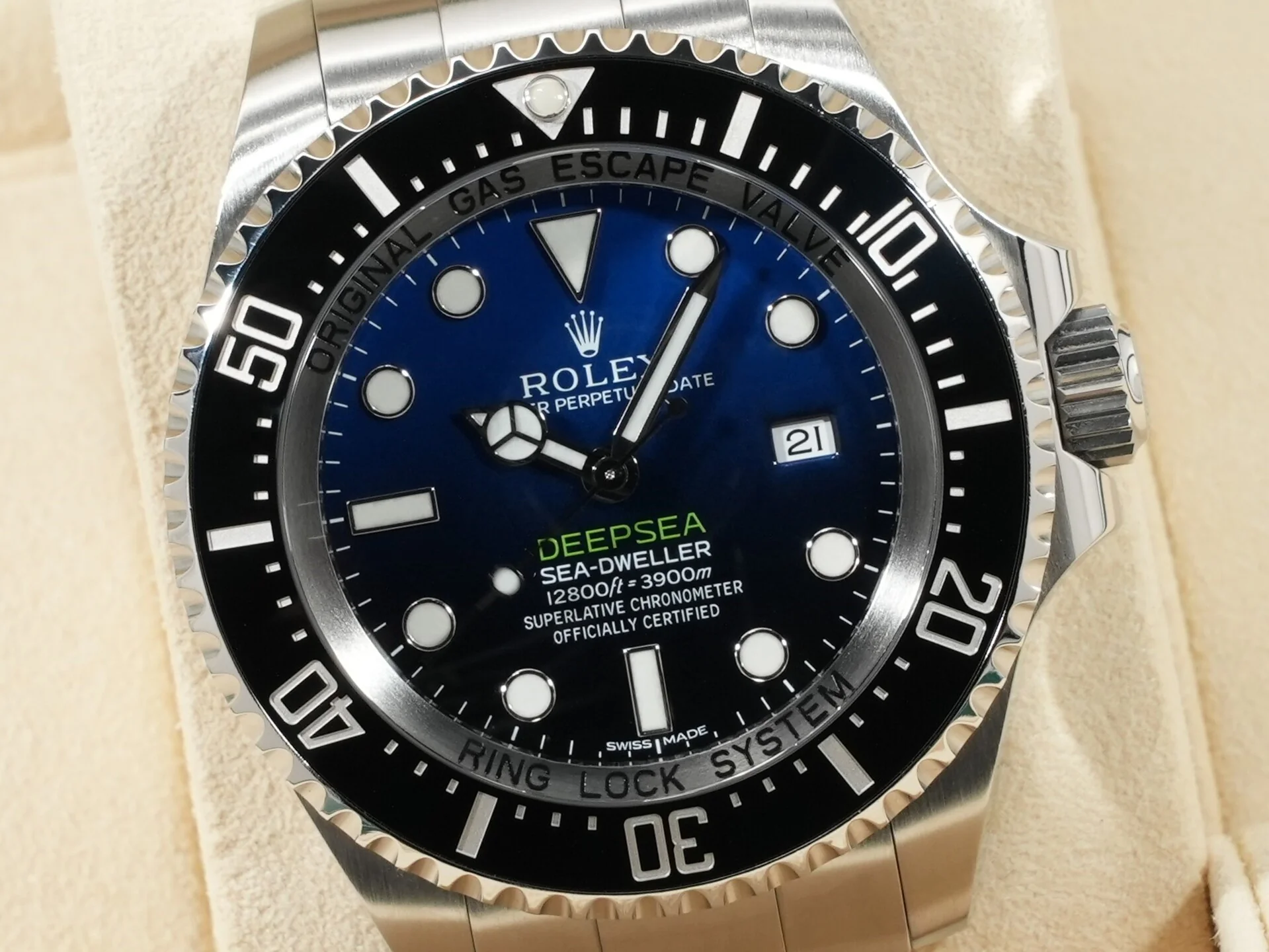 ロレックス シードゥエラー ディープシー Ref.116660 ステンレススチール Dブルー文字盤 - Image 3