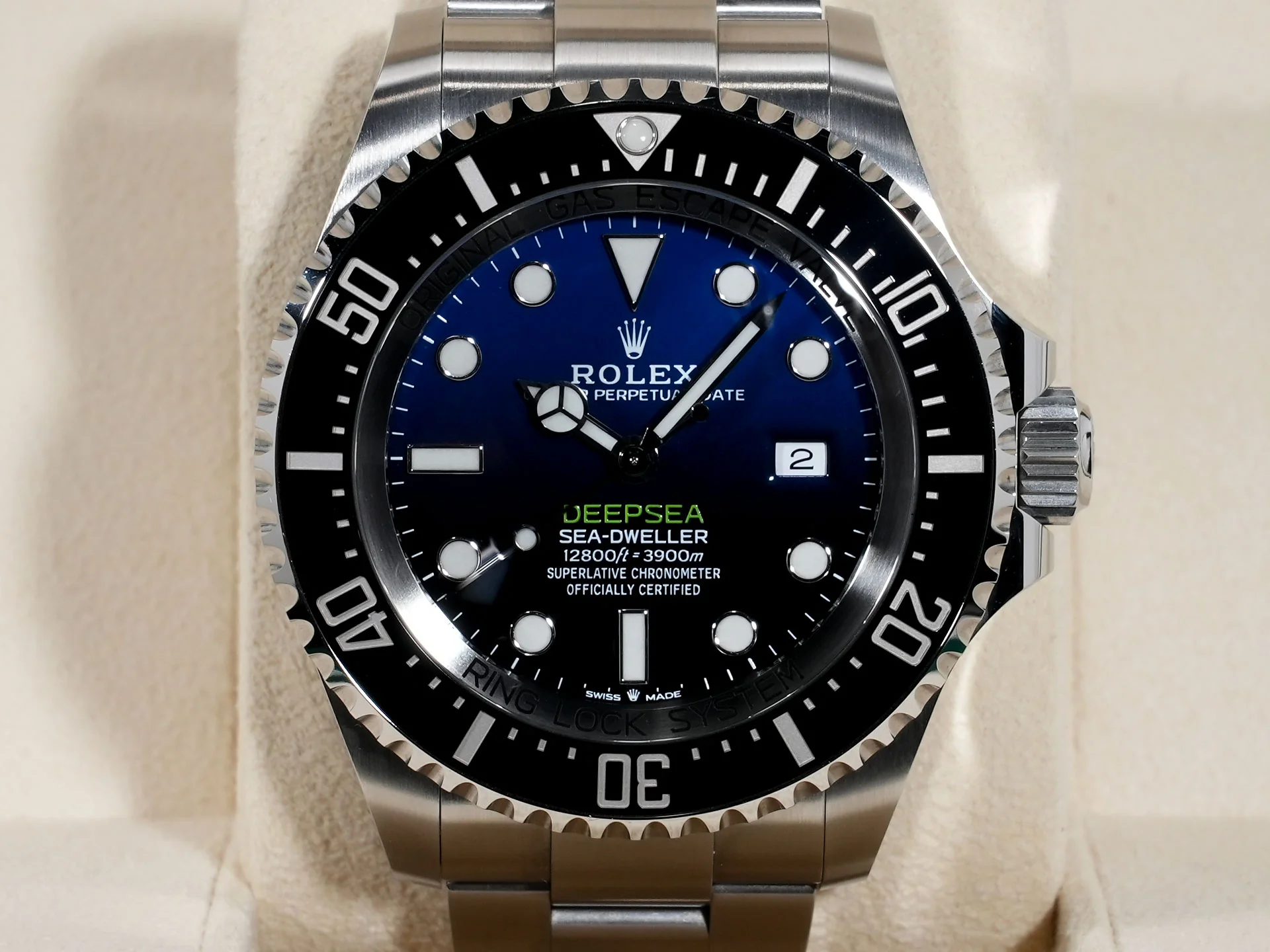 ロレックス シードゥエラー ディープシー Ref.126660 ステンレススチール D-BLUE文字盤 - Image 2