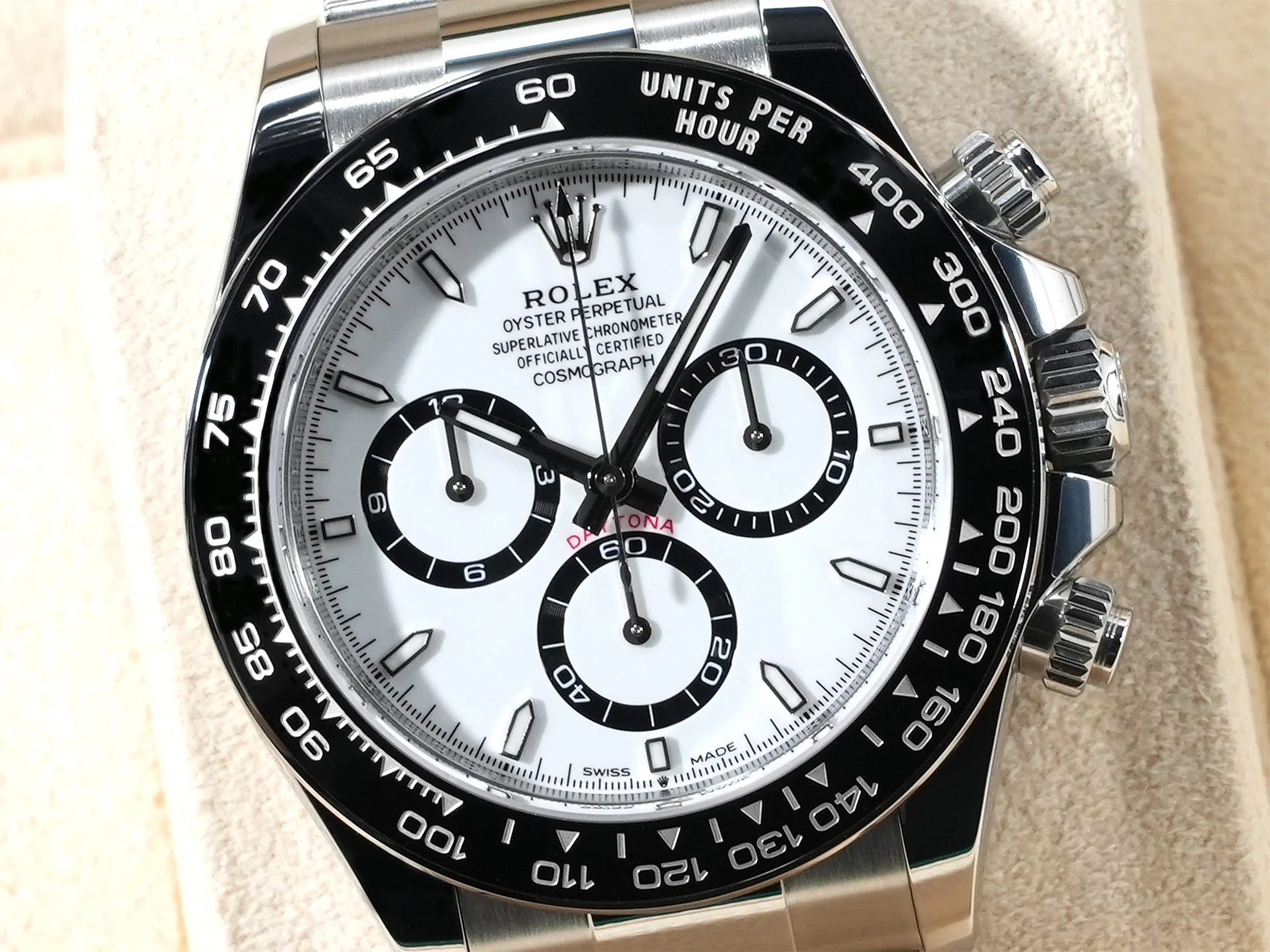 ロレックス デイトナ Ref.126500LN ステンレススチール ホワイト文字盤 - Image 3
