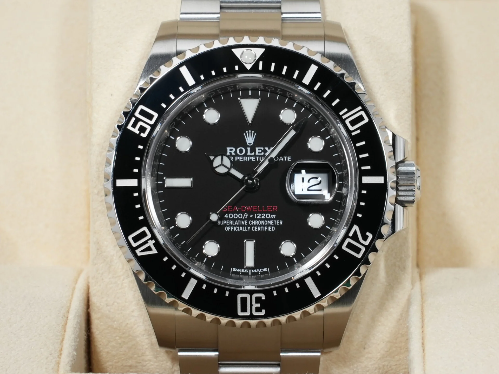 ロレックス シードゥエラー Ref.126600 ステンレススチール ブラック文字盤 中古 5zasst7q - Image 2