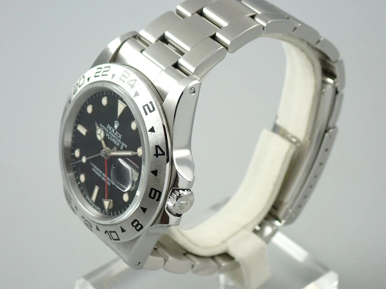 ロレックス エクスプローラーII Ref.16550 ステンレススチール ブラック文字盤 - Image 4