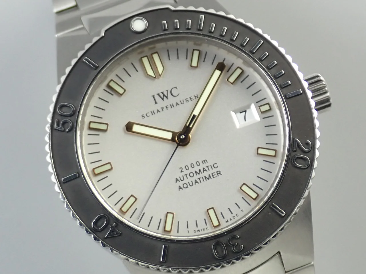IWC GST アクアタイマー Ref.IW353602 シルバー文字盤 中古 5ZT77769 - Image 3
