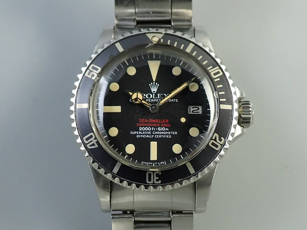 ロレックス シードゥエラー Ref.1665 ステンレススチール ブラック文字盤 - Image 2