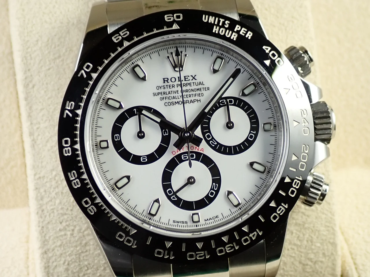 ロレックス デイトナ Ref.116500LN ステンレススチール ホワイト文字盤 - Image 3